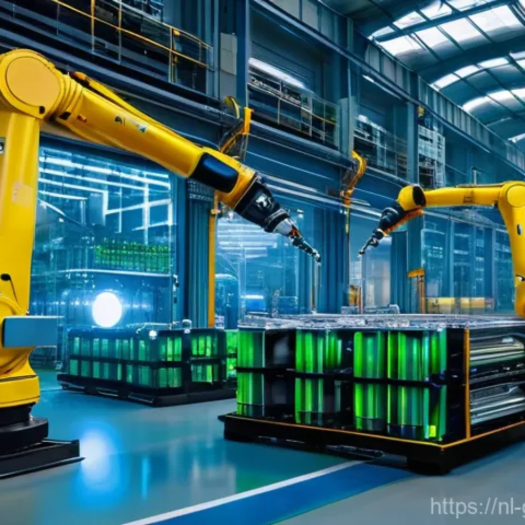디지털 트윈의 비즈니스 모델 혁신 - **Dutch Factory Predictive Maintenance:**
"A clean, modern factory floor in the Netherlands, bri...